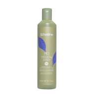 ECHOSLINE NO YELLOW Shampoo - Šampoon kollaste toonide neutraliseerimiseks heledatele, blondeeritud või hallidele juustele, 300 ml