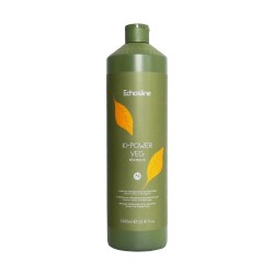 ECHOSLINE KI-POWER VEG Shampoo - eeltöötlev šampoon juukserekonstruktsiooniks, 1000 ml