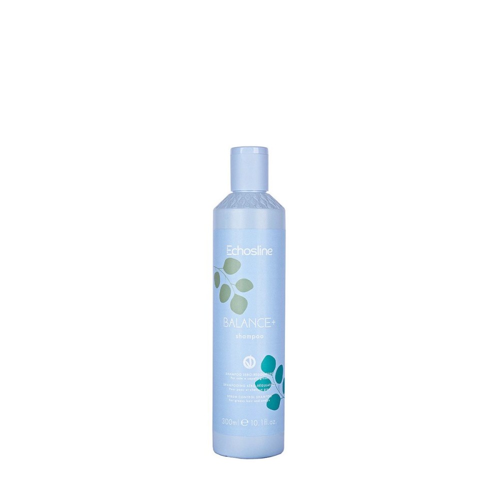 ECHOSLINE Balance+ Shampoo — sebumit reguleeriv šampoon, 300 ml (24581)