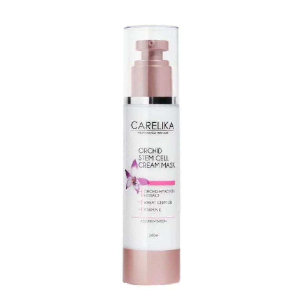 CARELIKA Orhidee tüvirakku sisaldav kreemmask E‑vitamiiniga, 100 ml (CPOSCM100)