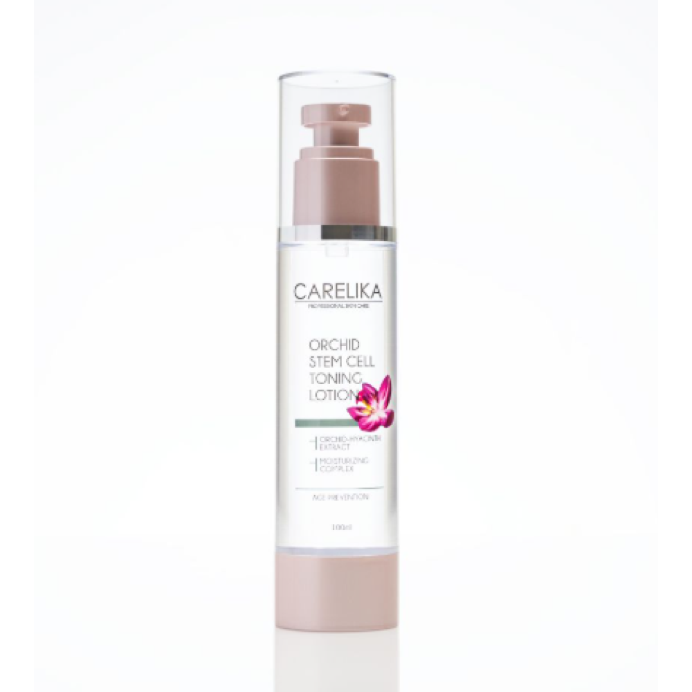 CARELIKA Orchid Stem Cell Toning Lotion — toniseeriv losjoon orhidee tüvirakkudega, alkoholivaba, 100 ml (CPOSCTL100)