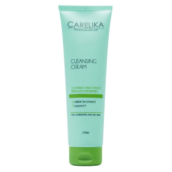 CARELIKA puhastuskreem rohelise tee ekstraktiga, 150 ml