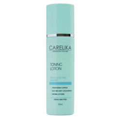 CARELIKA Toning Lotion - tooniv losjoon niisutava kompleksiga, alkoholi vaba, 200 ml