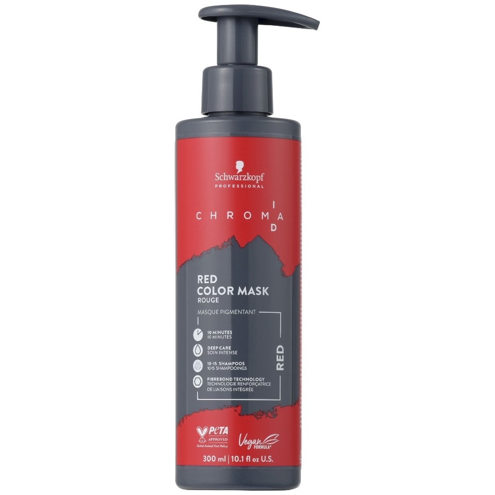 Schwarzkopf Professional CHROMA ID Bonding Mask - tooniv juuksemask RED, 300 ml (NHK4842)