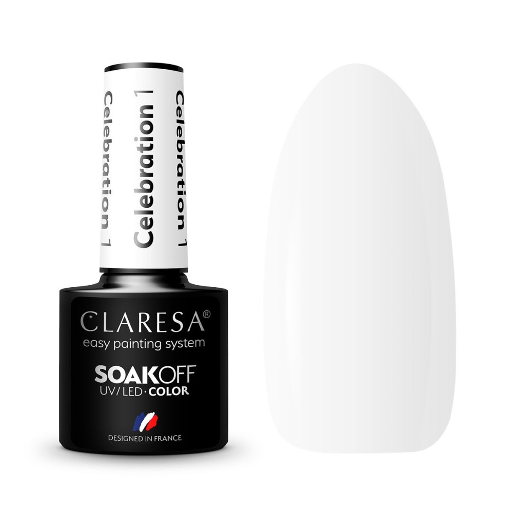 CLARESA CELEBRATION 1 - Geelilaadne lakk, 5 ml (144729)