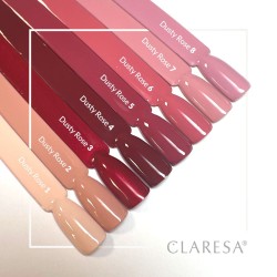 CLARESA Dusty Rose 1 - Geelilaadne lakk, 5 ml