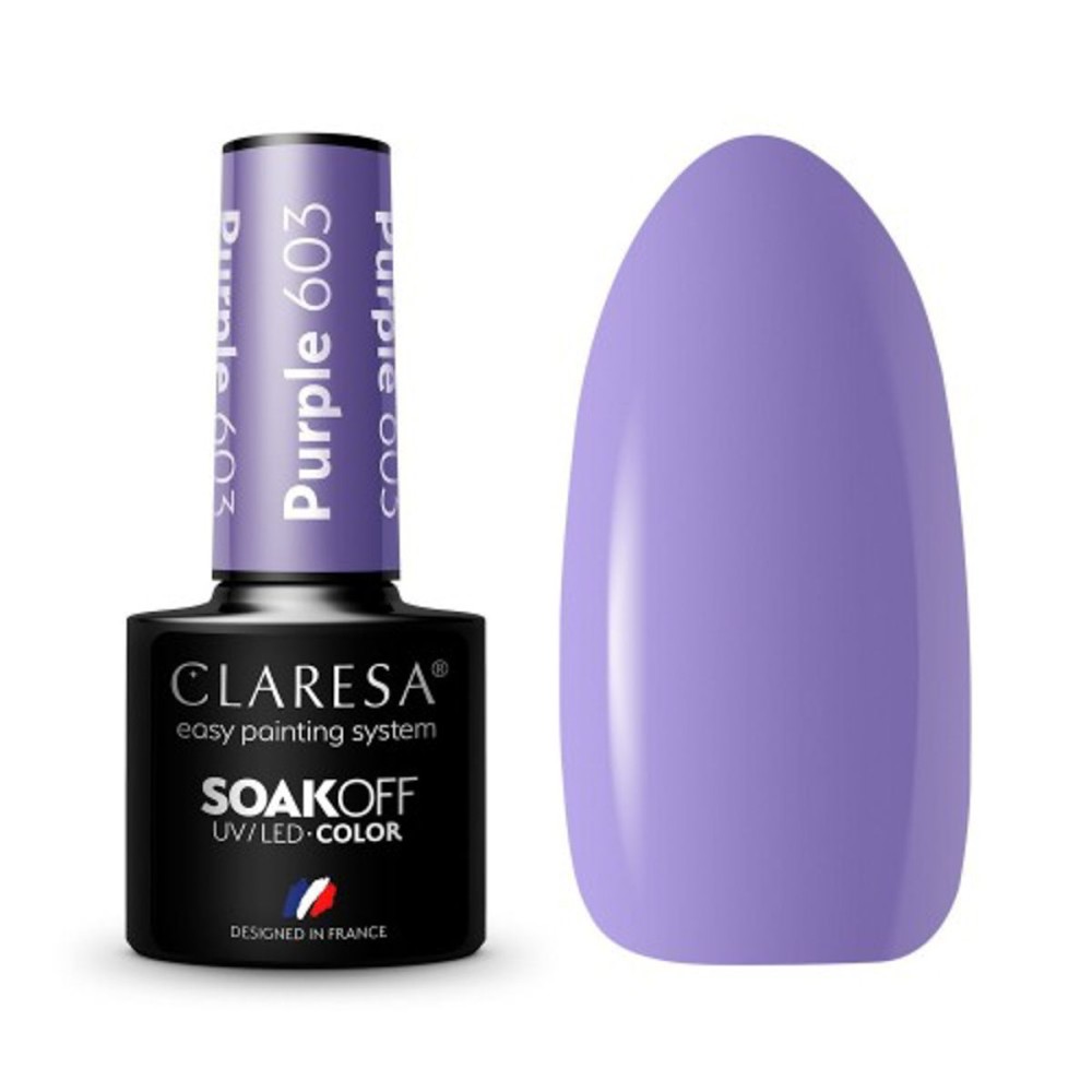 CLARESA Purple 603 - Geellakk, 5 ml (143371)