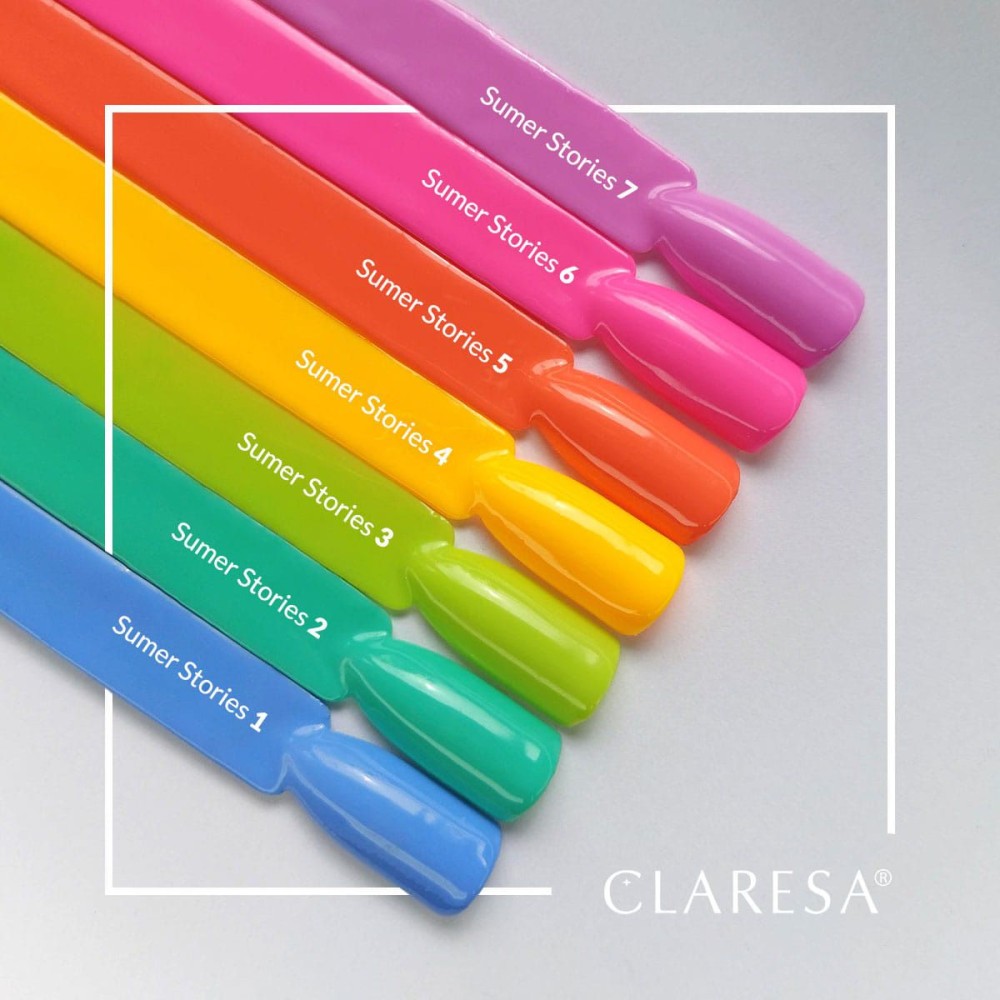 CLARESA Summer Stories 3 - Geellakk, 5 ml (144700)