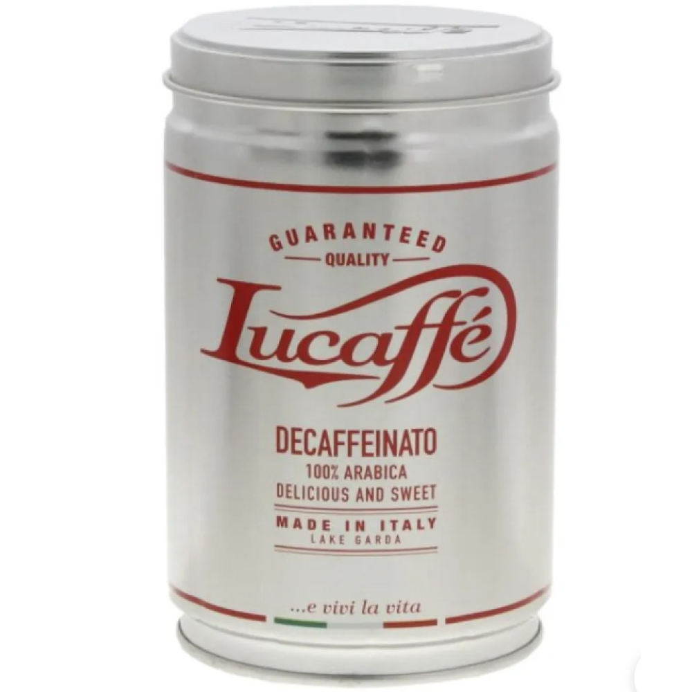 LUCAFFE DECAFFEINATO kohviubad, 250 g (V0026)