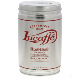 LUCAFFE DECAFFEINATO kohviubad, 250 g