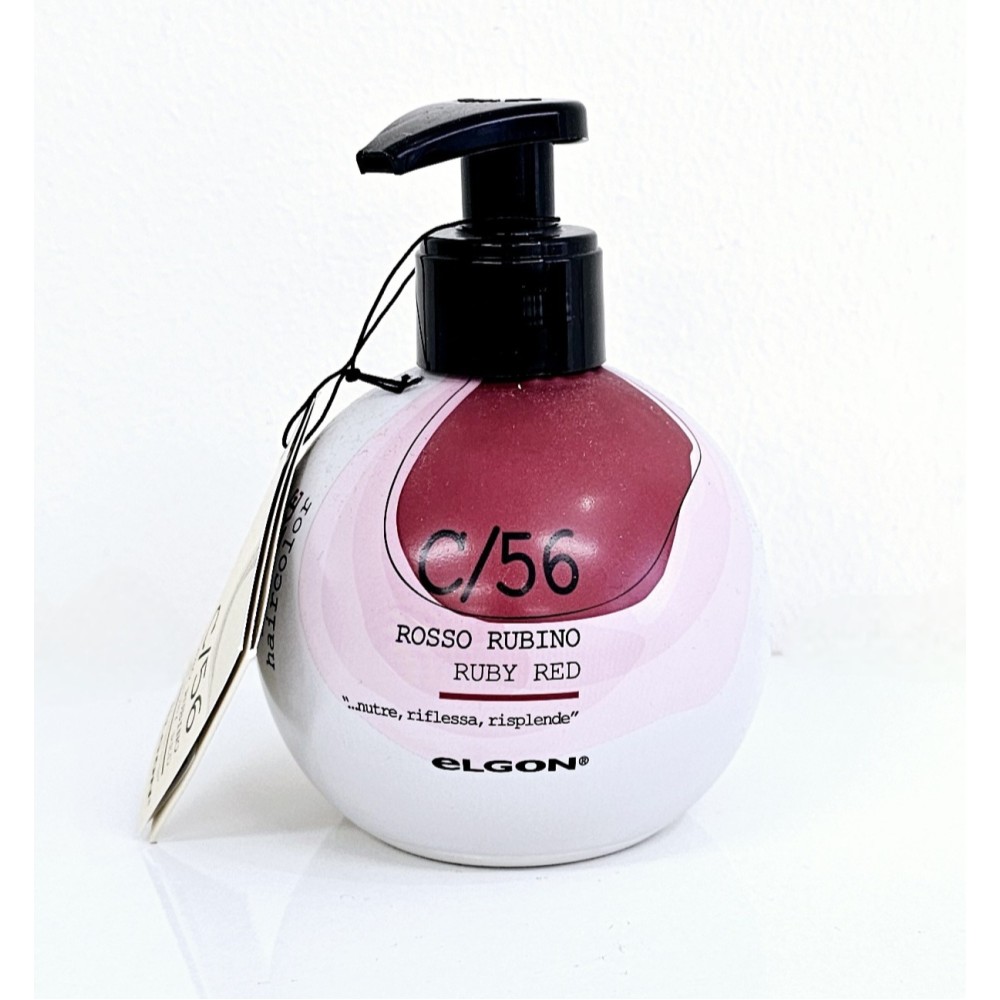 ELGON I CARE haircolor – hooldav loputatav värvikreem, C/56, RUBY RED (elgon-c-56)