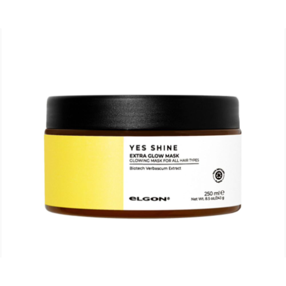 ELGON Yes Shine Extra Glow Mask – juuksemask sära lisamiseks, 250 ml (yes-sh-mask)