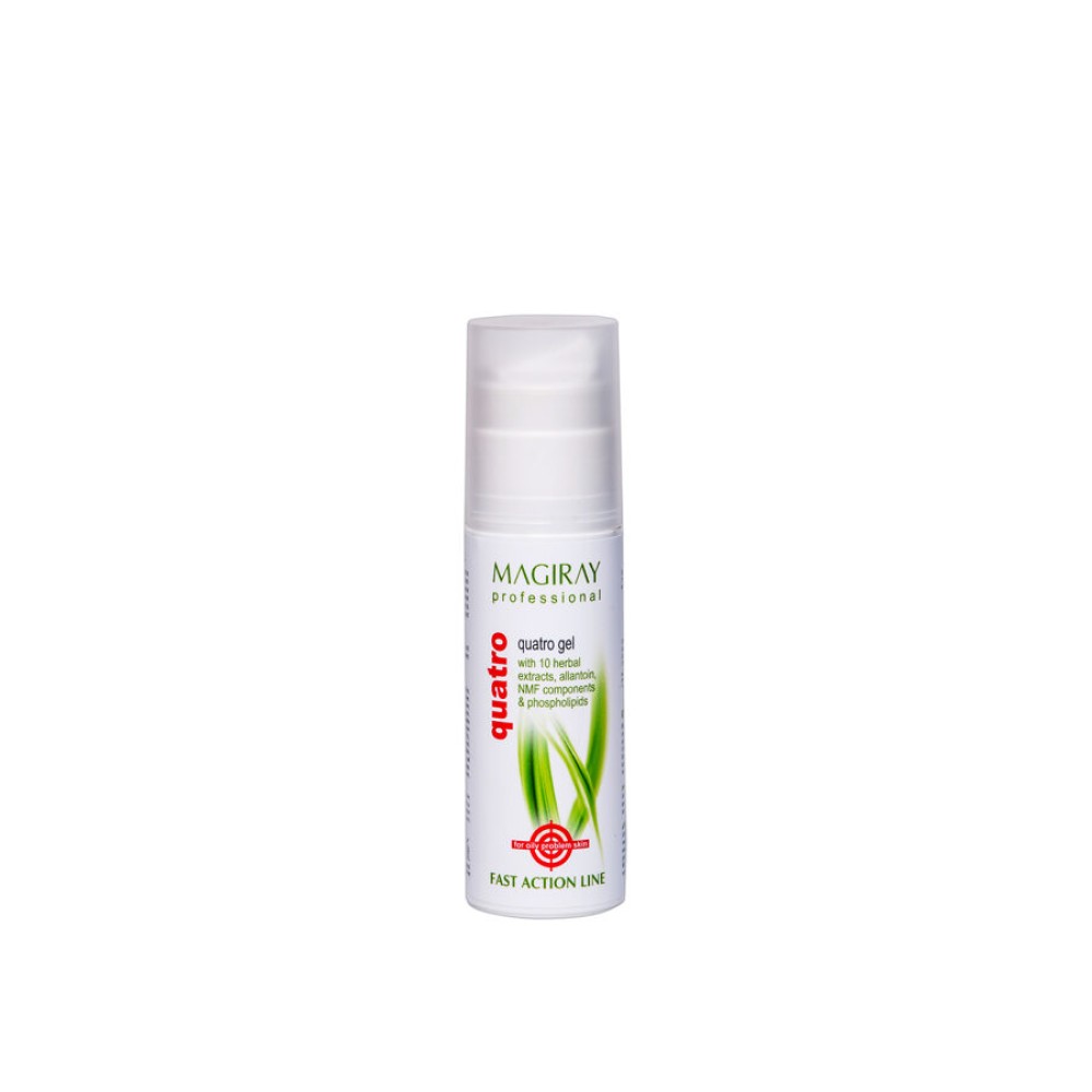 MAGIRAY FAST ACTION Quattro effect gel - geel rasusele probleemsele nahale (FAST-QUATRO)