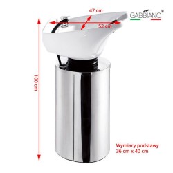 GABBIANO Q-2460 juuksuri valamu