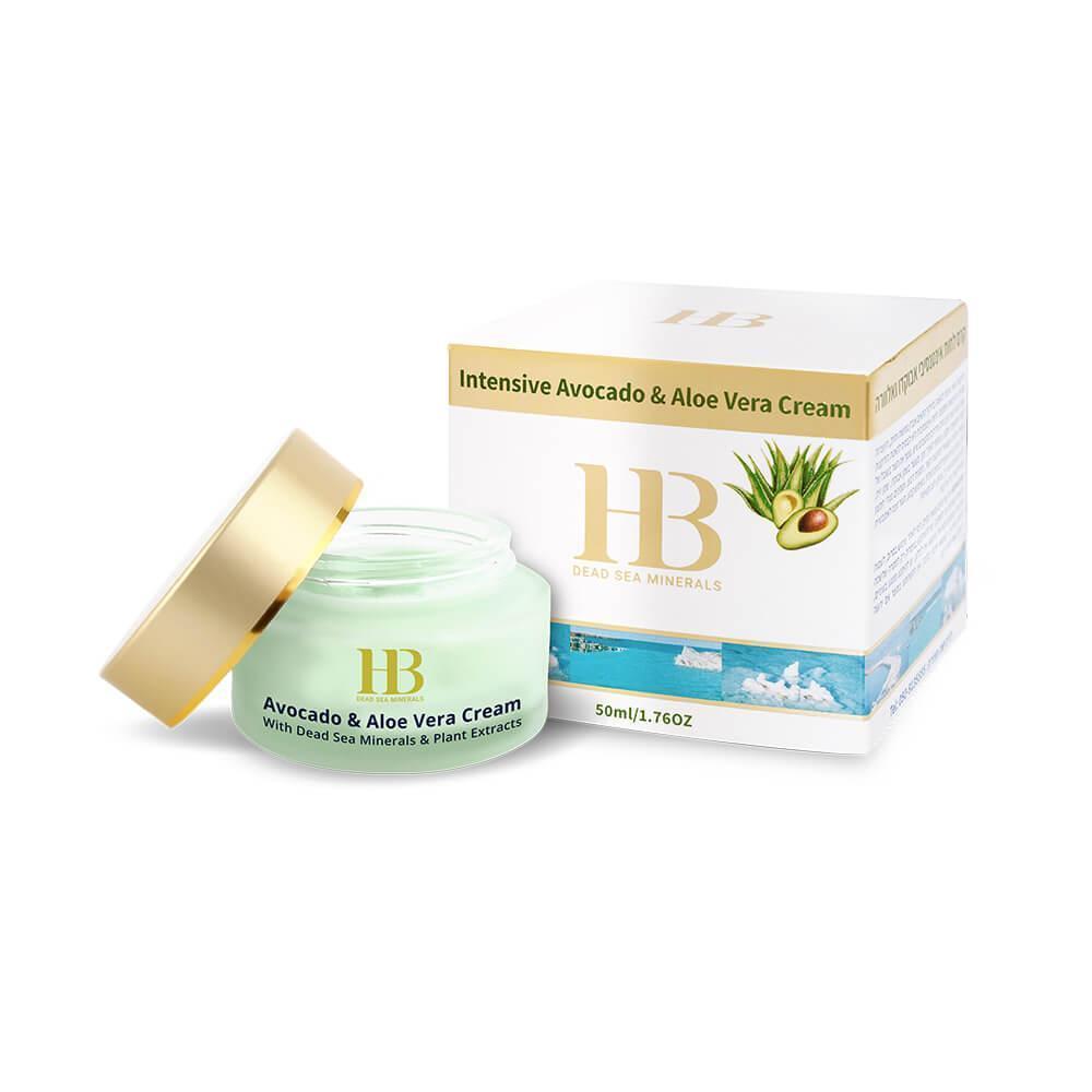 H&B Intensive Avocado & Aloe Vera Cream - intensiivne näokreem avokaado ja aaloega (H&B00008)