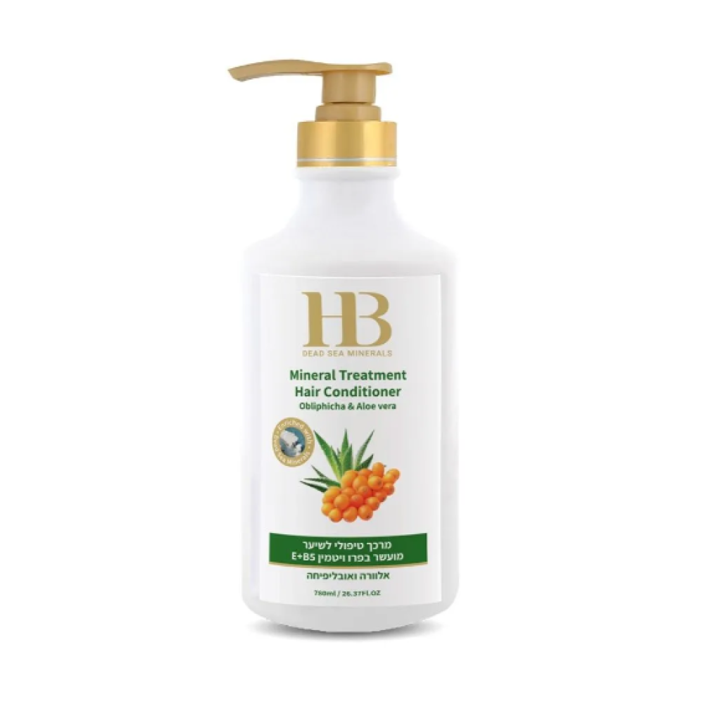 HEALTH & BEAUTY Mineral Hair Conditioner Obliphicha & Aloe Vera – juuksepalsam astelpajuõli ja aaloe veraga, 780 ml (H&B00068)