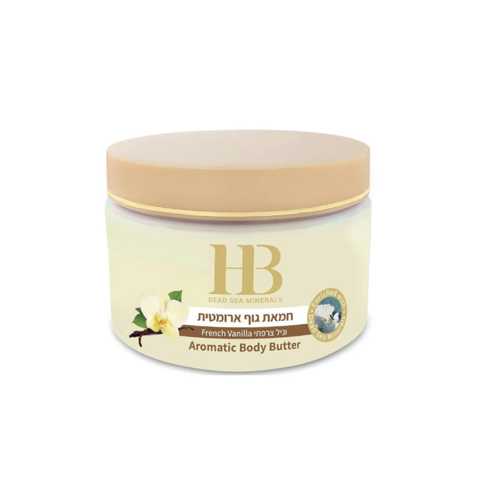 H&B Aromatic Body Butter – French Vanilla – vanillilõhnaline kehavõi, 350 ml (hb-but-vanilla)