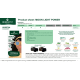 HERBATINT Vegetal Color - Orgaaniline juuksevärv (Moon Night Power / Must) (Herb-moon-night)
