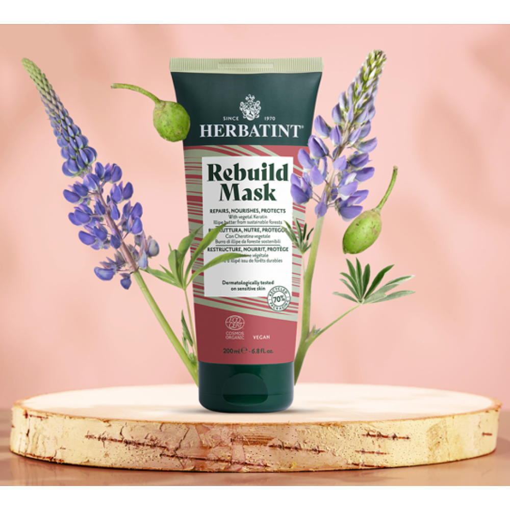 HERBATINT REBUILD mask - Taastav juuksemask, 200 ml (HERB-Reb-mask)