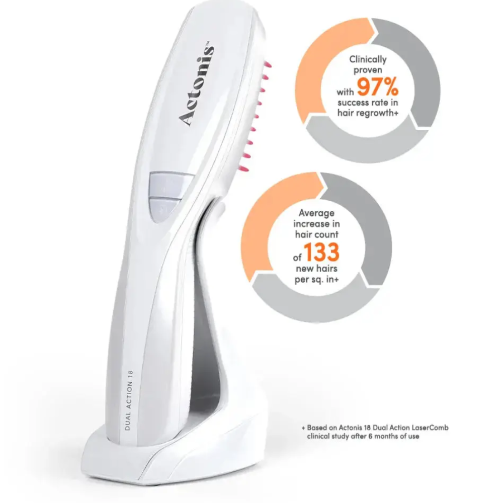 HairMax ACTONIS™ 18 DUAL ACTION LASERCOMB - Laserkamm (Actduo18)