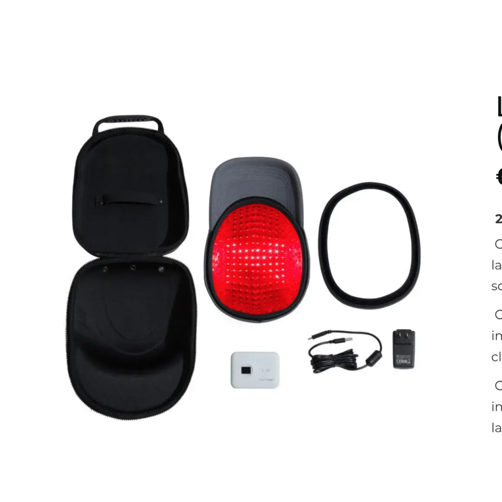 HairMax LaserCap 272 PowerFlex - lasermüts (LASER 272)