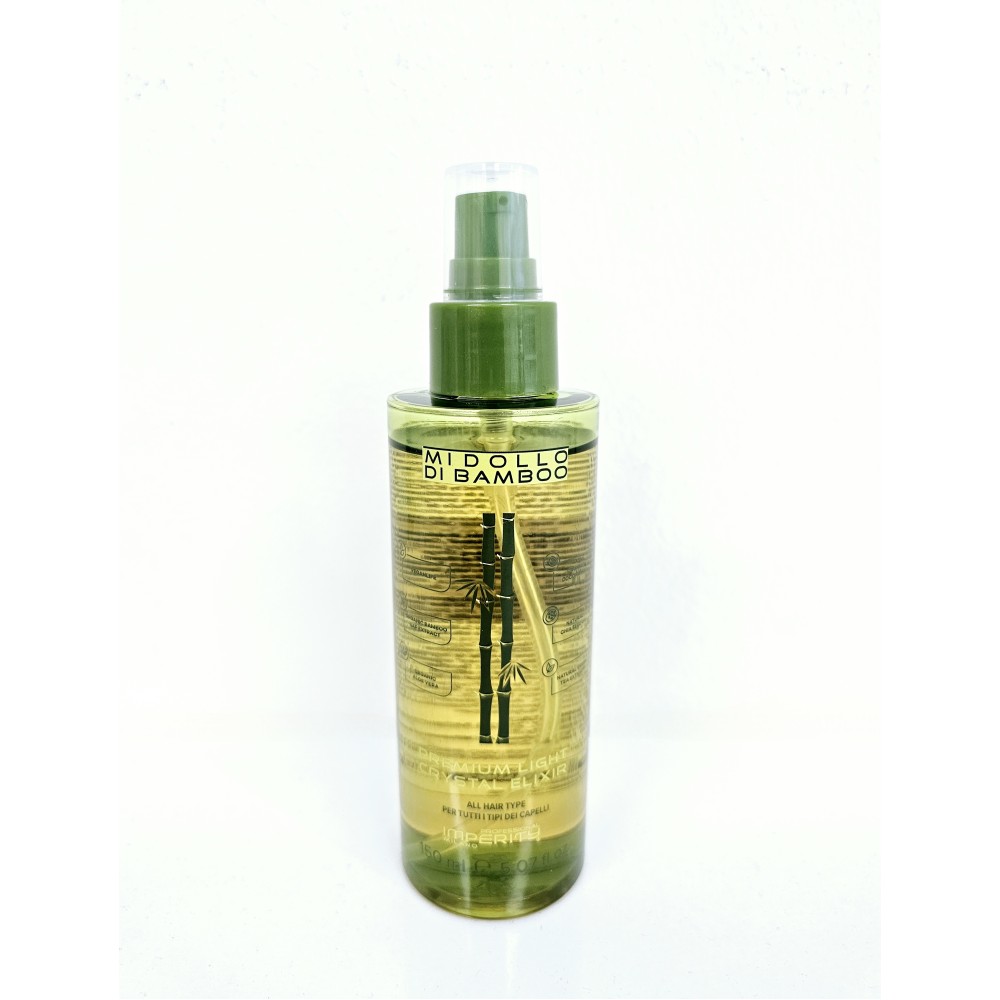 IMPERITY ORGANIC MI DOLLO DI BAMBOO Premium Light Crystal Elixir – eriti kerge juukseõli, 150 ml (BRL8451)