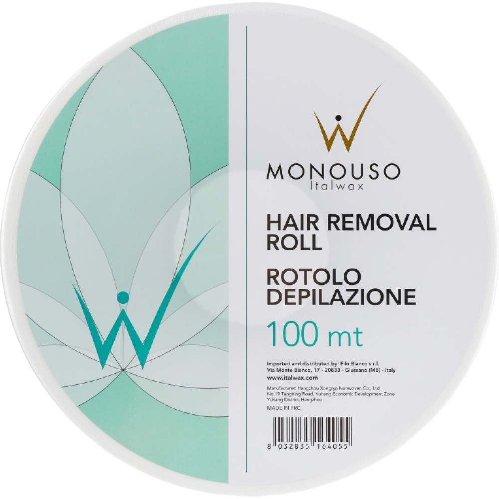 ItalWax MONOUSO depilatsioonipaber, rull, 100 m (monousopaper1)
