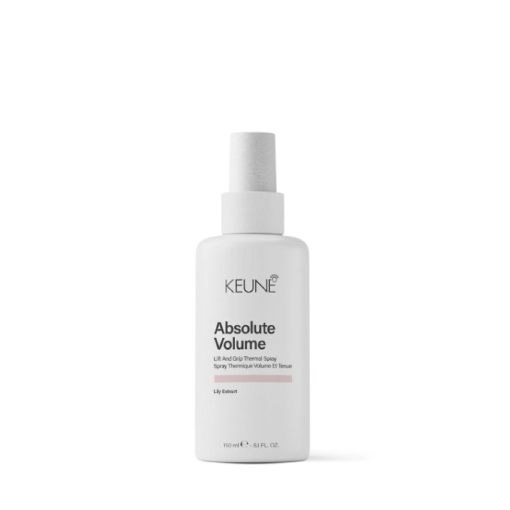 KEUNE Absolute Volume Lift and Grip Thermal Spray – volüümiandja sprei kuumakaitsega, 150 ml (63310337)