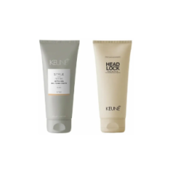 KEUNE Style HEAD LOCK - keskmise hoidvusega geel tugeva läikega, 200 ml