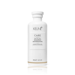 KEUNE Care Satin Oil Shampoo – šampoon siidistele ja säravatele juustele, 300 ml