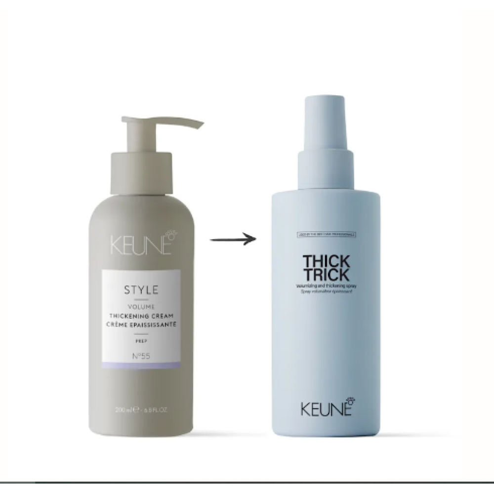 KEUNE Style THICK TRICK – volüümi andev ja juukseid paksendav spreipihusti, 200 ml (27498)