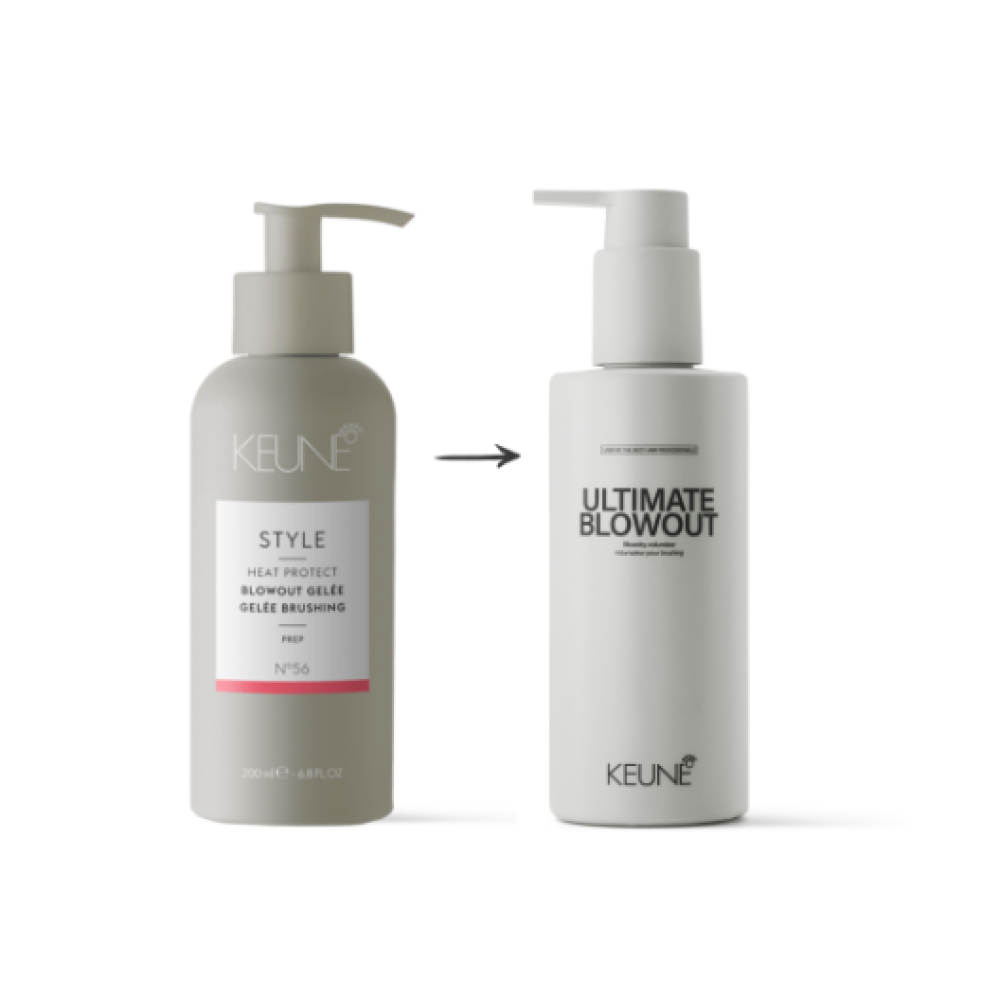 KEUNE Style ULTIMATE BLOWOUT – föönikreem juuste kuivatamiseks, 200 ml (27463)