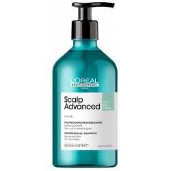 L'Oreal Professionnel Serie Expert Scalp Advanced Anti-Oiliness Shampoo – puhastav rasu- ja kõõmavastane šampoon, 500 ml