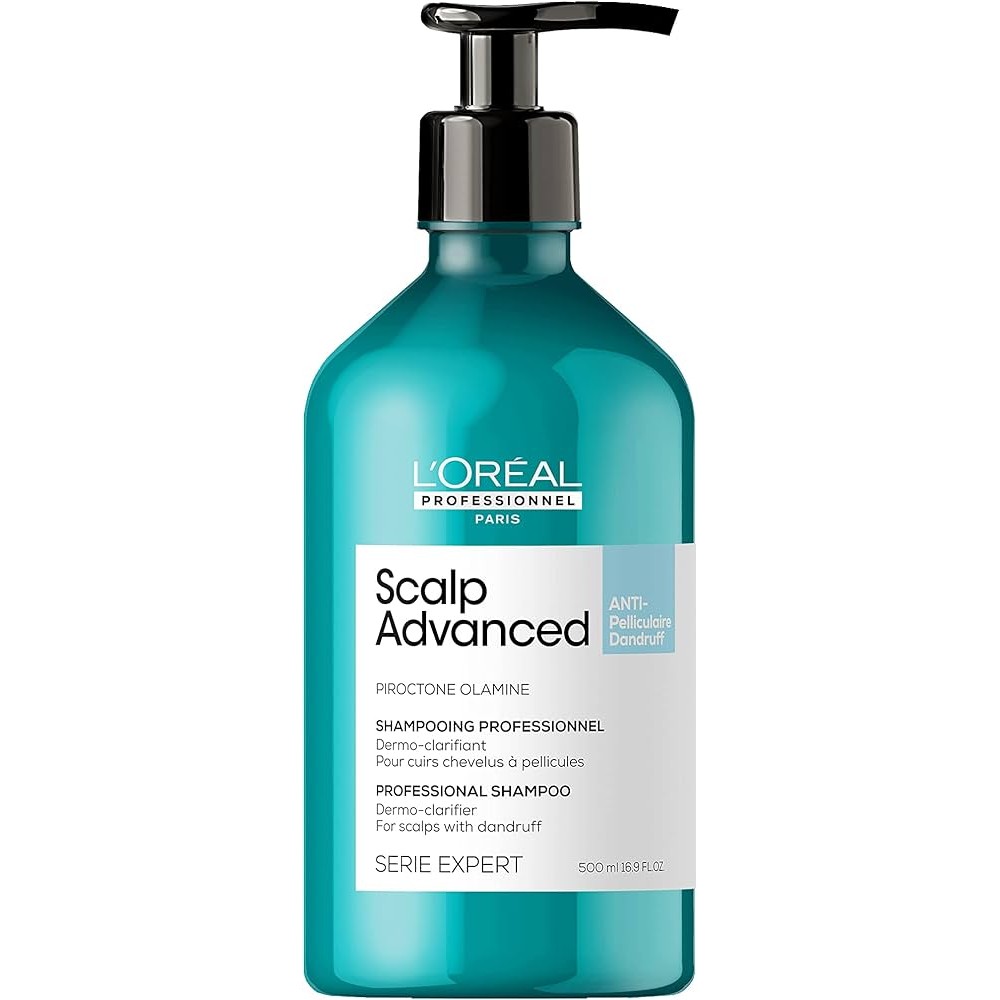 L'Oreal Professionnel Serie Expert Scalp Advanced Anti-Pelliculaire Dandruff Shampoo - Puhastav kõõmavastane šampoon, 500 ml