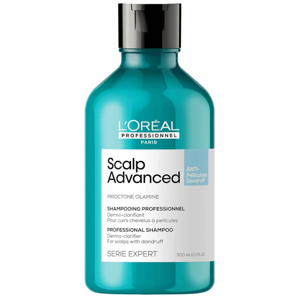 L'Oreal Professionnel Serie Expert Scalp Advanced Anti-Pelliculaire Dandruff Shampoo – puhastav kõõmavastane šampoon, 300 ml