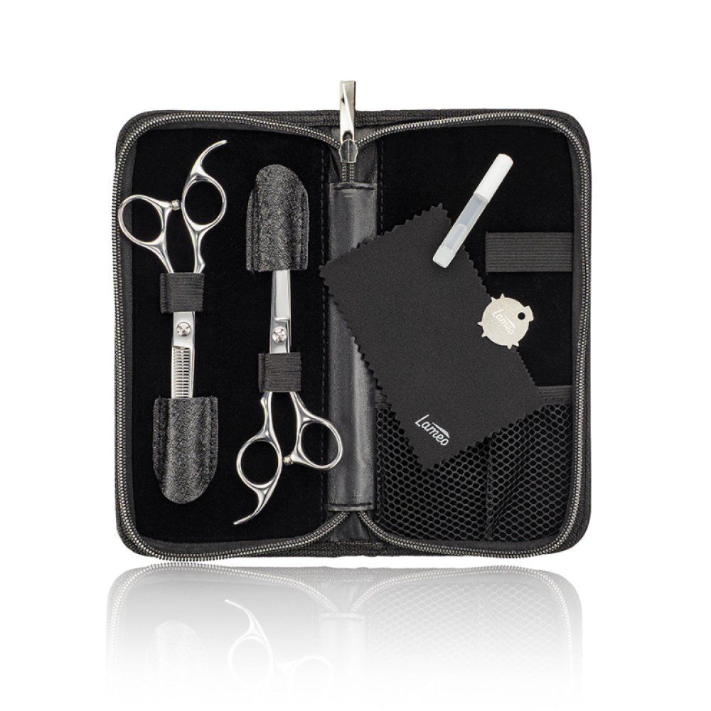 Lameo STAGE PRO SET OFFSET SILVER - Professionaalne juuksurikääride komplekt koos vutlariga (370.935)