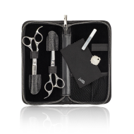 Lameo STAGE PRO SET OFFSET SILVER - Professionaalne juuksurikääride komplekt koos vutlariga