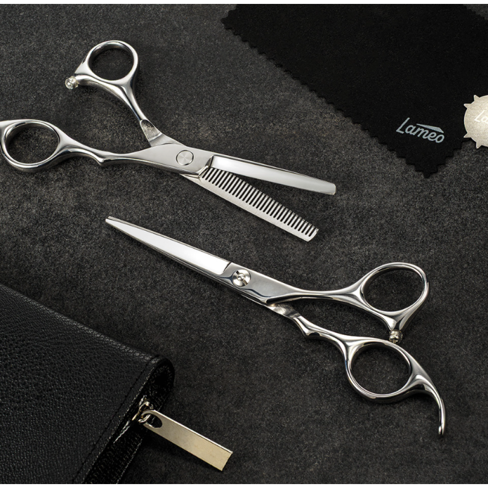 Lameo STAGE PRO SET OFFSET SILVER - Professionaalne juuksurikääride komplekt koos vutlariga (370.935)