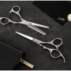 Lameo STAGE PRO SET OFFSET SILVER - Professionaalne juuksurikääride komplekt koos vutlariga