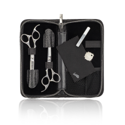 Lameo STAGE PRO SET OFFSET SILVER - Professionaalne juuksurikääride komplekt koos vutlariga