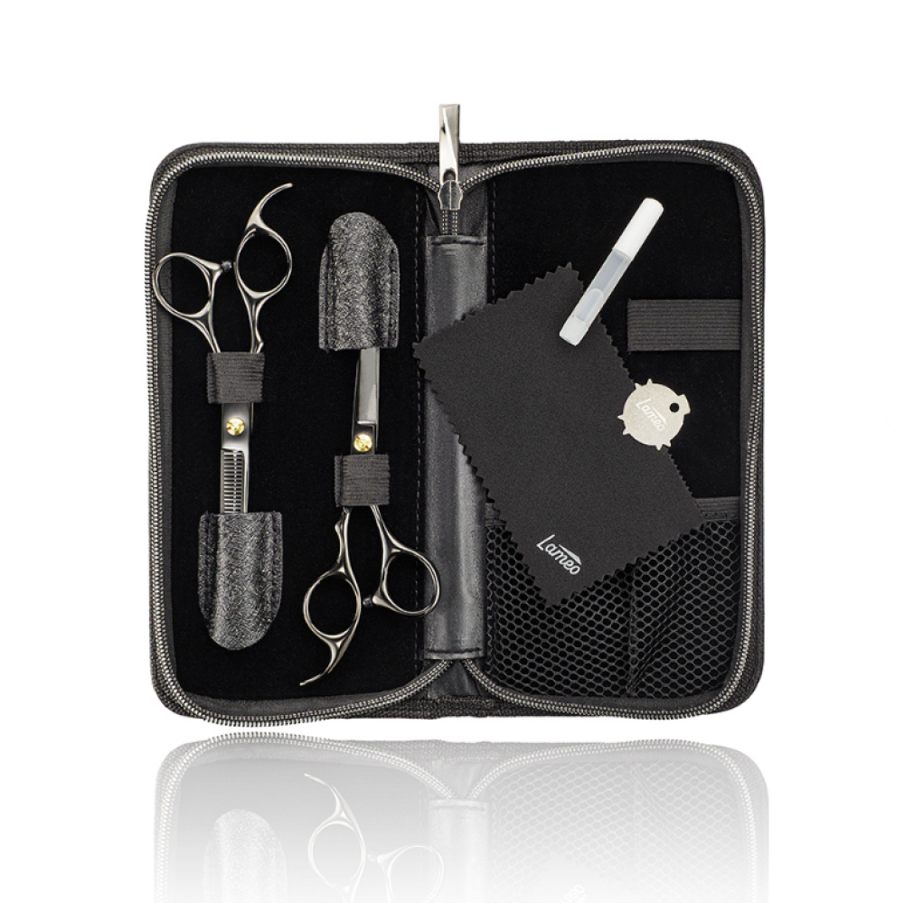 Lameo STAGE PRO SET OFFSET BLACK - Professionaalne juuksurikääride komplekt koos vutlariga (370.938)