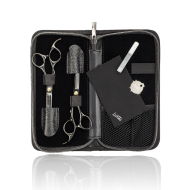 Lameo STAGE PRO SET OFFSET BLACK - Professionaalne juuksurikääride komplekt koos vutlariga