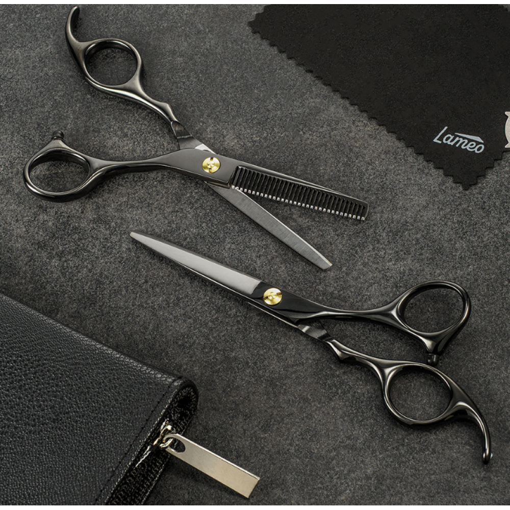 Lameo STAGE PRO SET OFFSET BLACK - Professionaalne juuksurikääride komplekt koos vutlariga (370.938)