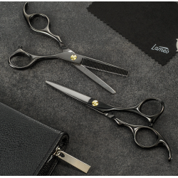 Lameo STAGE PRO SET OFFSET BLACK - Professionaalne juuksurikääride komplekt koos vutlariga