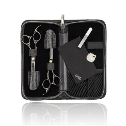 Lameo STAGE PRO SET OFFSET BLACK - Professionaalne juuksurikääride komplekt koos vutlariga