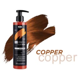 Lisap Milano Re.Fresh Color Mask - tooniv juuksemask, COPPER