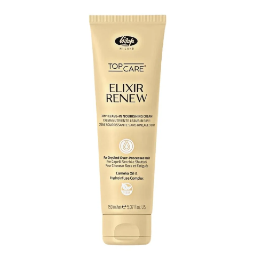 Lisap Milano Top Care ELIXIR 3in1 cream – loputamata toitav juuksekreem, 150 ml (800840)