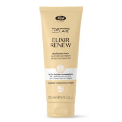 Lisap Milano Top Care ELIXIR Renew Mask – taastav mask keemiliselt töödeldud ja kahjustatud juustele, 200 ml