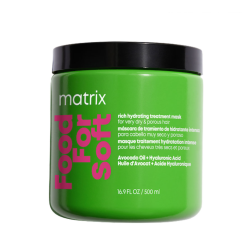 Matrix Total Results Food For Soft Rich Hydrating Treatment Mask - intensiivselt niisutav juuksemask, 500 ml