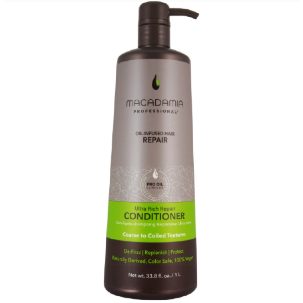 MACADAMIA Ultra Rich Repair Conditioner - Palsam ultra-niisutus kuivadele ja kahjustatud juustele, 1000 ml (200302NEW)